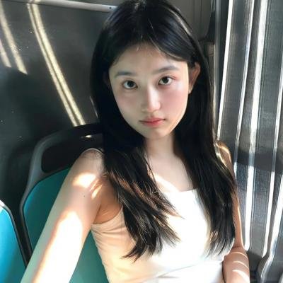 透视画男孩与全景画女孩